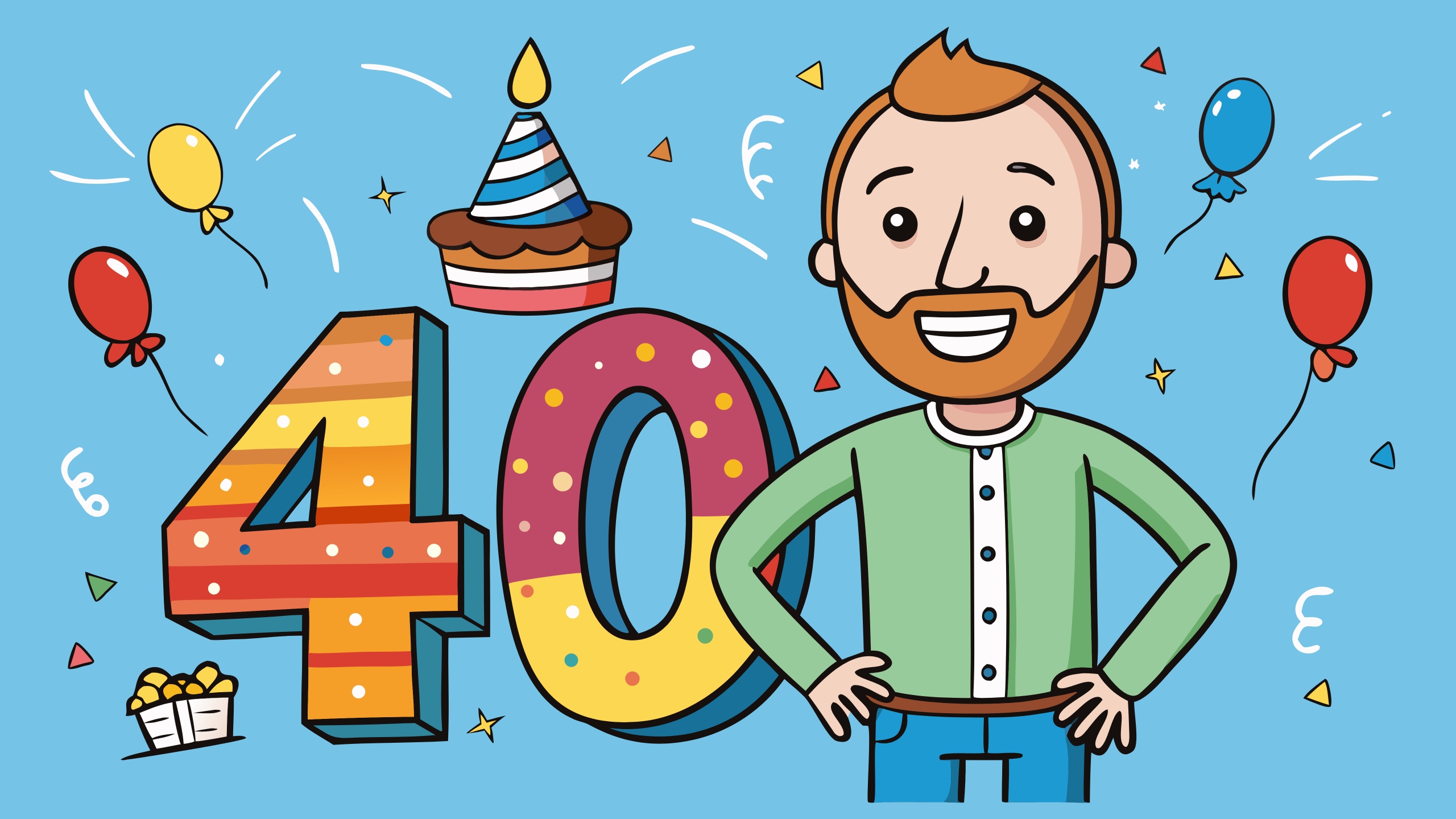 Поздравление с юбилеем 40 лет Владу